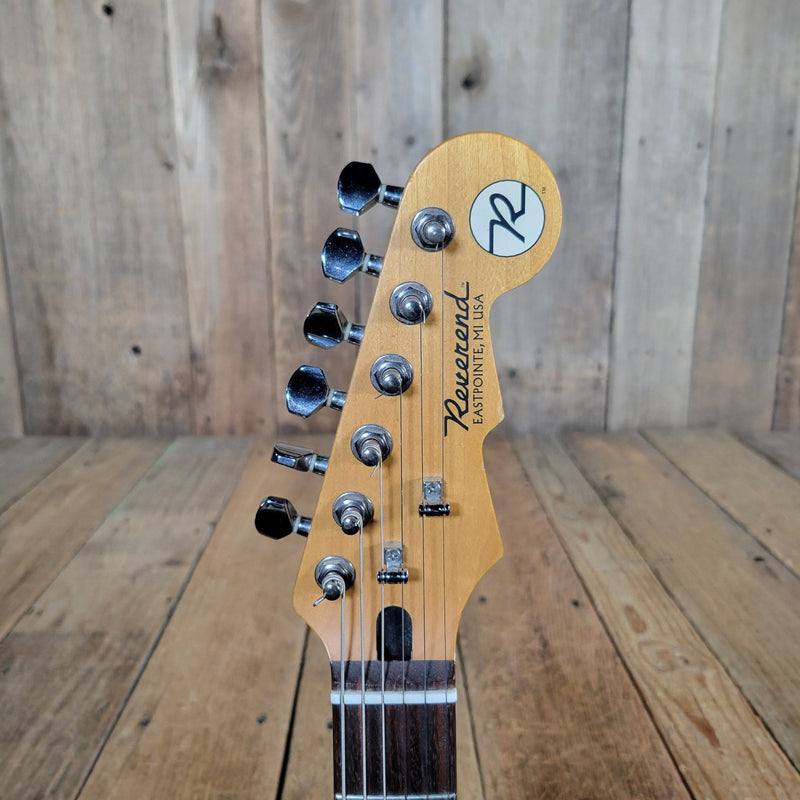 Reverend Rocco Electric Guitar – USA - Made, Railhammer Pickups, Unique Offset Design - Mahar's Vintage Guitars