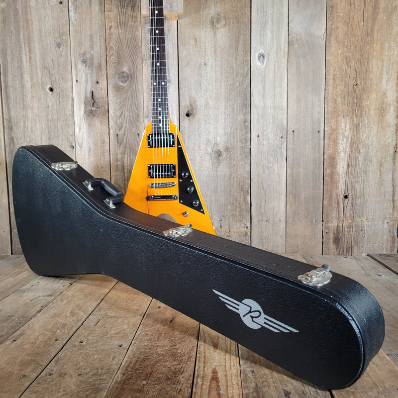 Reverend Volcano 2008 Korina V - Style Electric Guitar – Vintage Tone & Modern Playability - Mahar's Vintage Guitars