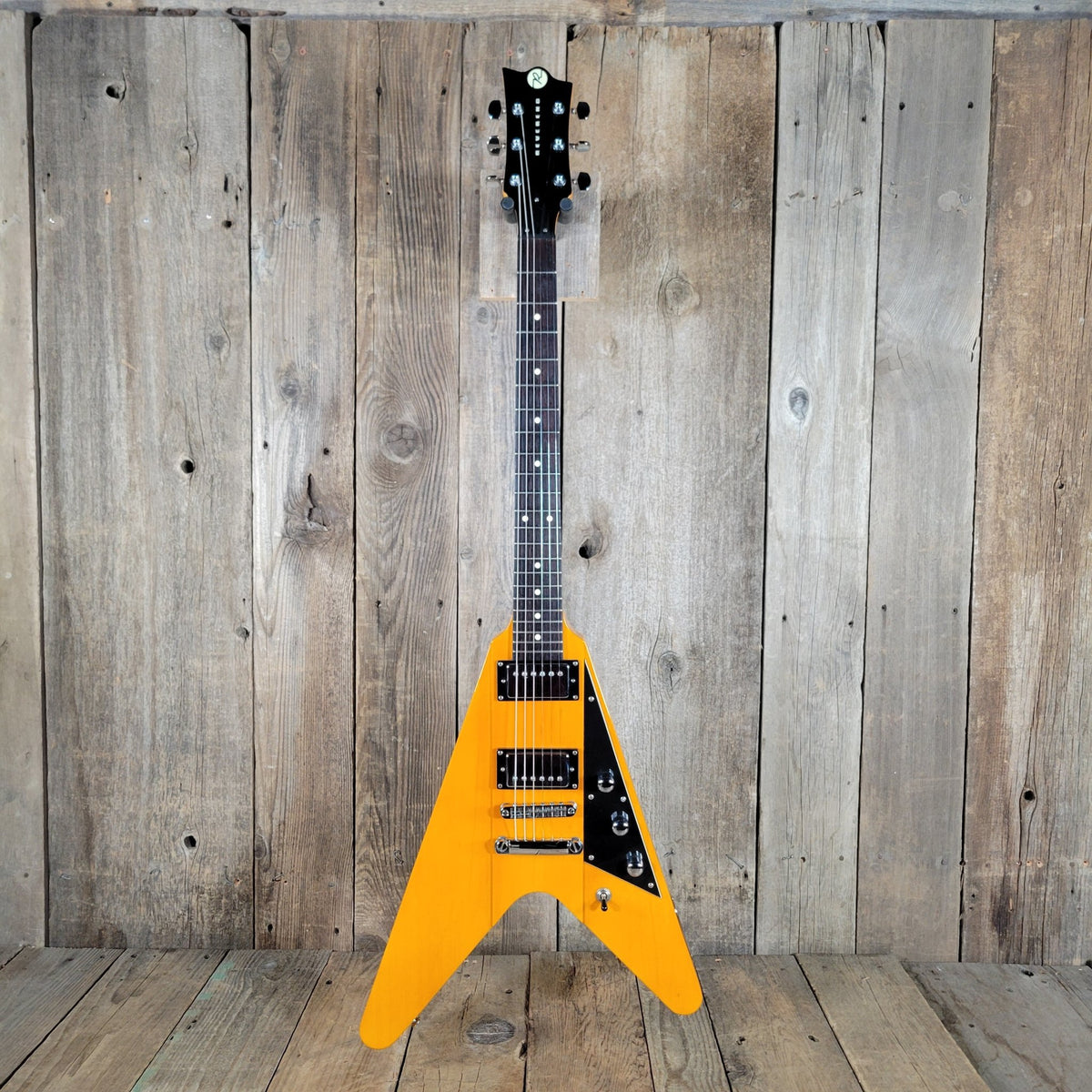 Reverend Volcano 2008 Korina V - Style Electric Guitar – Vintage Tone & Modern Playability - Mahar's Vintage Guitars