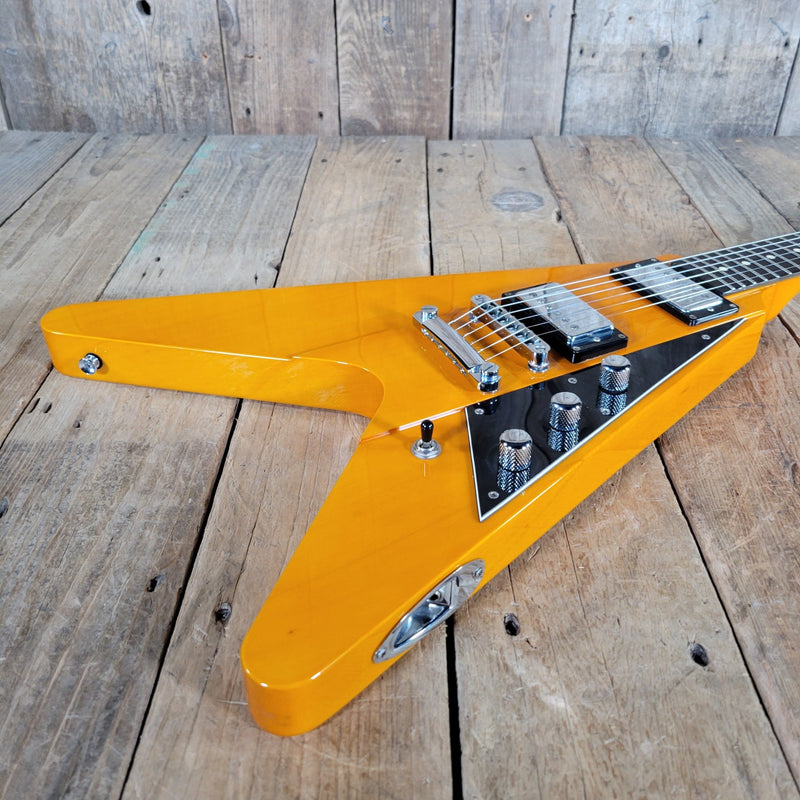 Reverend Volcano 2008 Korina V - Style Electric Guitar – Vintage Tone & Modern Playability - Mahar's Vintage Guitars