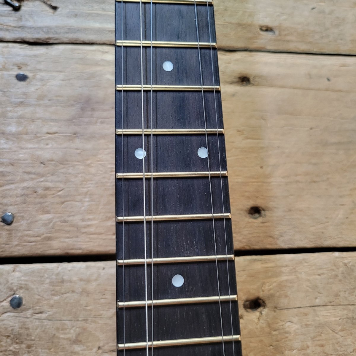 Rickard Dobson Banjo Custom Order w/ Metal Frailing Plate, Guardian Case, Near Mint - Mahar's Vintage Guitars