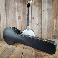 Rickard Dobson Banjo Custom Order w/ Metal Frailing Plate, Guardian Case, Near Mint - Mahar's Vintage Guitars