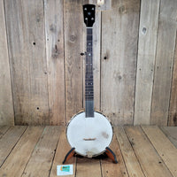 Rickard Dobson Banjo Custom Order w/ Metal Frailing Plate, Guardian Case, Near Mint - Mahar's Vintage Guitars