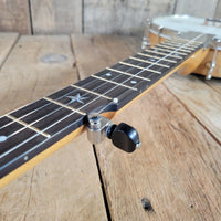 Rickard Dobson Banjo Custom Order w/ Metal Frailing Plate, Guardian Case, Near Mint - Mahar's Vintage Guitars