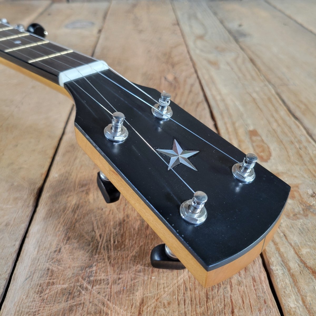 Rickard Dobson Banjo Custom Order w/ Metal Frailing Plate, Guardian Case, Near Mint - Mahar's Vintage Guitars