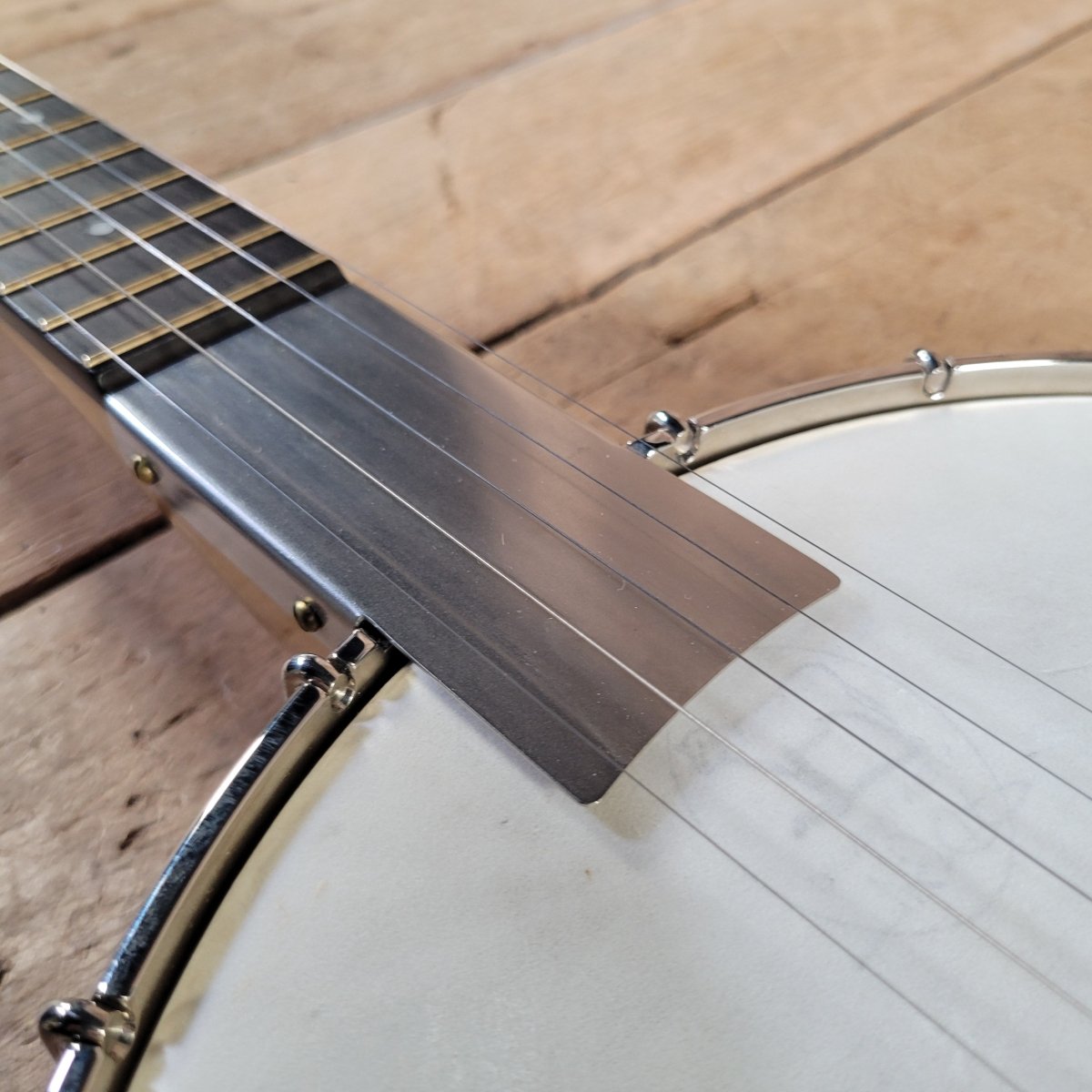 Rickard Dobson Banjo Custom Order w/ Metal Frailing Plate, Guardian Case, Near Mint - Mahar's Vintage Guitars