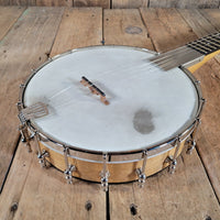 Rickard Dobson Banjo Custom Order w/ Metal Frailing Plate, Guardian Case, Near Mint - Mahar's Vintage Guitars