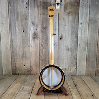 Rickard Dobson Banjo Custom Order w/ Metal Frailing Plate, Guardian Case, Near Mint - Mahar's Vintage Guitars
