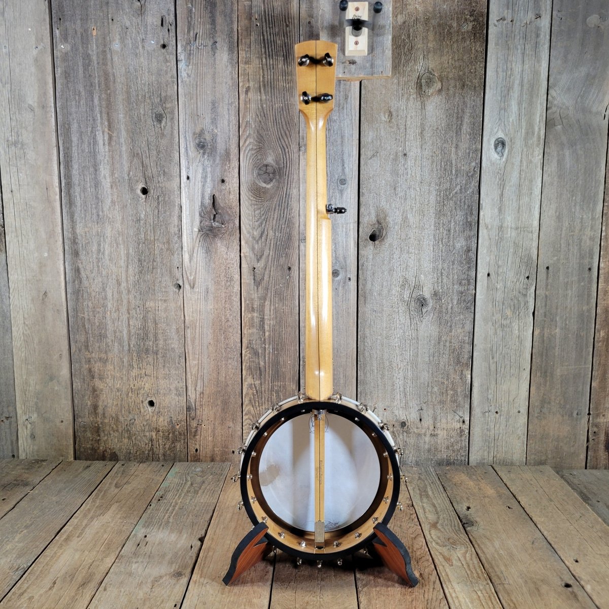 Rickard Dobson Banjo Custom Order w/ Metal Frailing Plate, Guardian Case, Near Mint - Mahar's Vintage Guitars