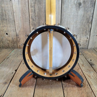 Rickard Dobson Banjo Custom Order w/ Metal Frailing Plate, Guardian Case, Near Mint - Mahar's Vintage Guitars