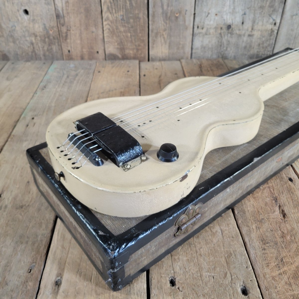 Rickenbacher 1937 Model 59 Electro Lap Steel Ivory Excellent - Mahar's Vintage Guitars