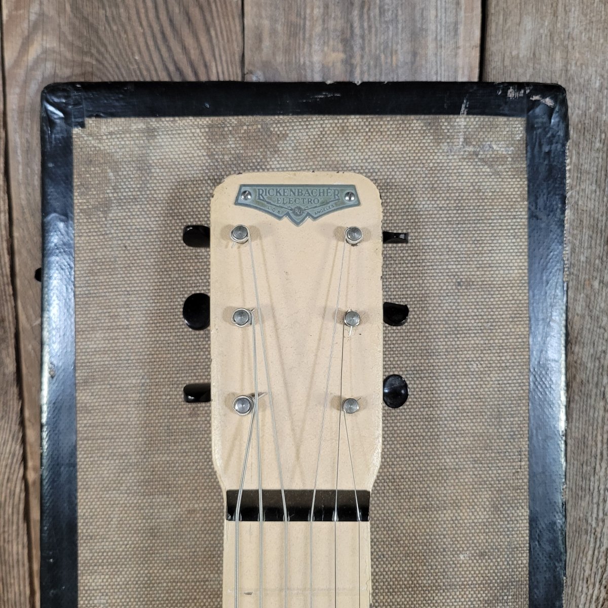 Rickenbacher 1937 Model 59 Electro Lap Steel Ivory Excellent - Mahar's Vintage Guitars