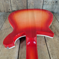 Rickenbacker 2023 660 6 String Fireglo Flamed, Original Case Near Mint - Mahar's Vintage Guitars