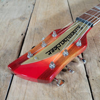 Rickenbacker 2023 660 6 String Fireglo Flamed, Original Case Near Mint - Mahar's Vintage Guitars