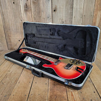 Rickenbacker 2023 660 6 String Fireglo Flamed, Original Case Near Mint - Mahar's Vintage Guitars