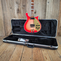 Rickenbacker 2023 660 6 String Fireglo Flamed, Original Case Near Mint - Mahar's Vintage Guitars