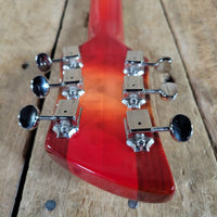 Rickenbacker 2023 660 6 String Fireglo Flamed, Original Case Near Mint - Mahar's Vintage Guitars