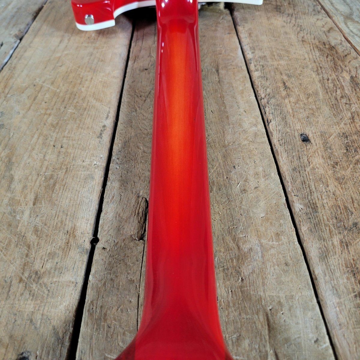 Rickenbacker 2023 660 6 String Fireglo Flamed, Original Case Near Mint - Mahar's Vintage Guitars