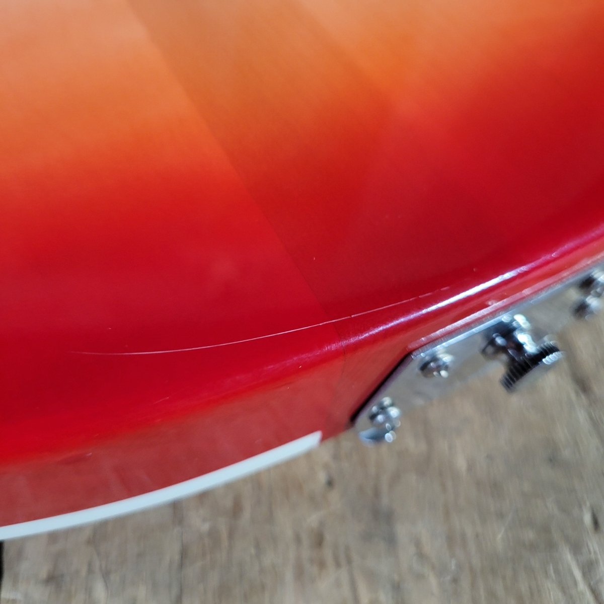 Rickenbacker 2023 660 6 String Fireglo Flamed, Original Case Near Mint - Mahar's Vintage Guitars