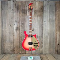 Rickenbacker 2023 660 6 String Fireglo Flamed, Original Case Near Mint - Mahar's Vintage Guitars