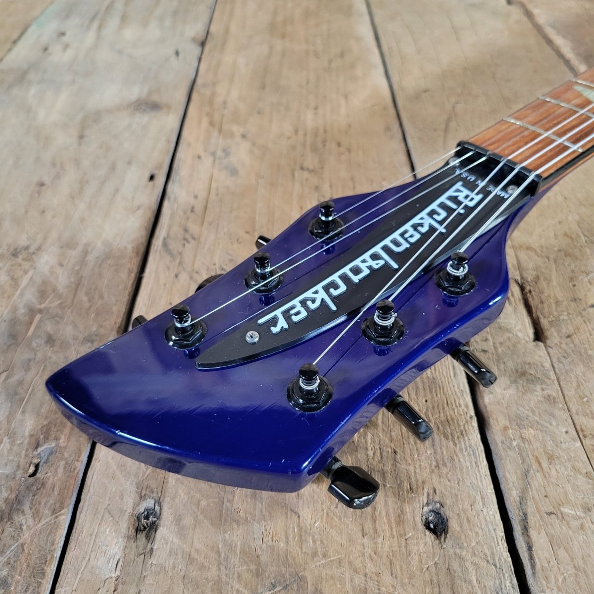 Rickenbacker 360 6 - String 1989 Midnight Blue w/ Original Case & Paperwork - Mahar's Vintage Guitars