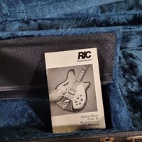 Rickenbacker 360 6 - String 1989 Midnight Blue w/ Original Case & Paperwork - Mahar's Vintage Guitars