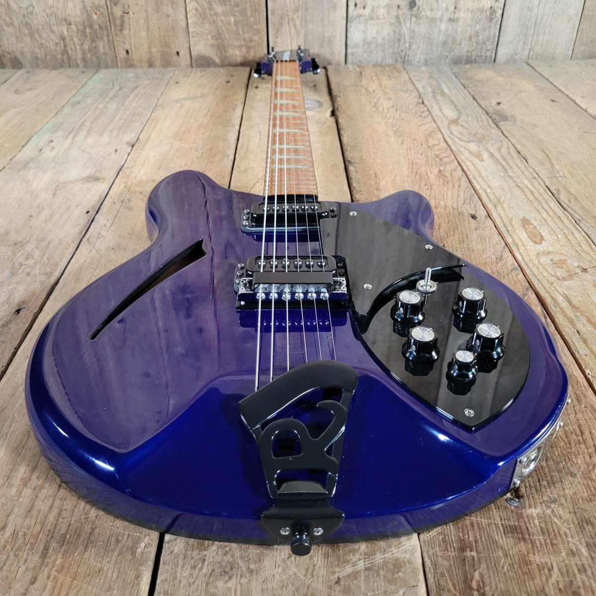 Rickenbacker 360 6 - String 1989 Midnight Blue w/ Original Case & Paperwork - Mahar's Vintage Guitars