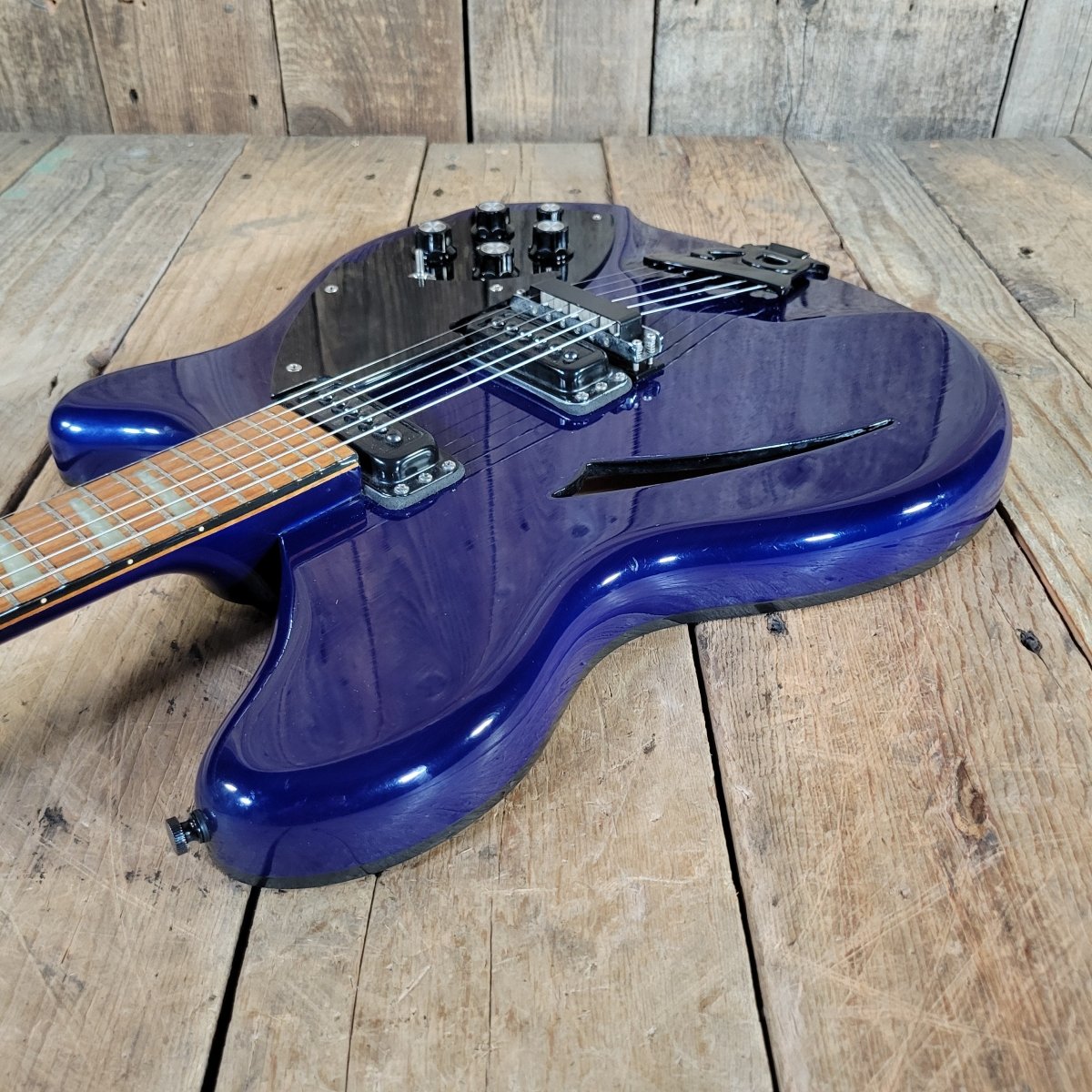 Rickenbacker 360 6 - String 1989 Midnight Blue w/ Original Case & Paperwork - Mahar's Vintage Guitars