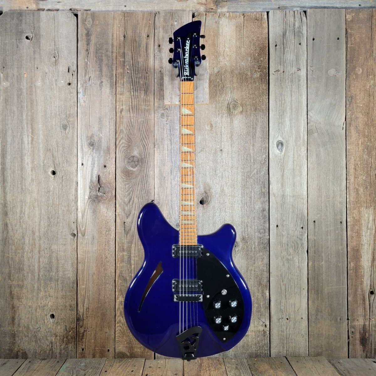 Rickenbacker 360 6 - String 1989 Midnight Blue w/ Original Case & Paperwork - Mahar's Vintage Guitars
