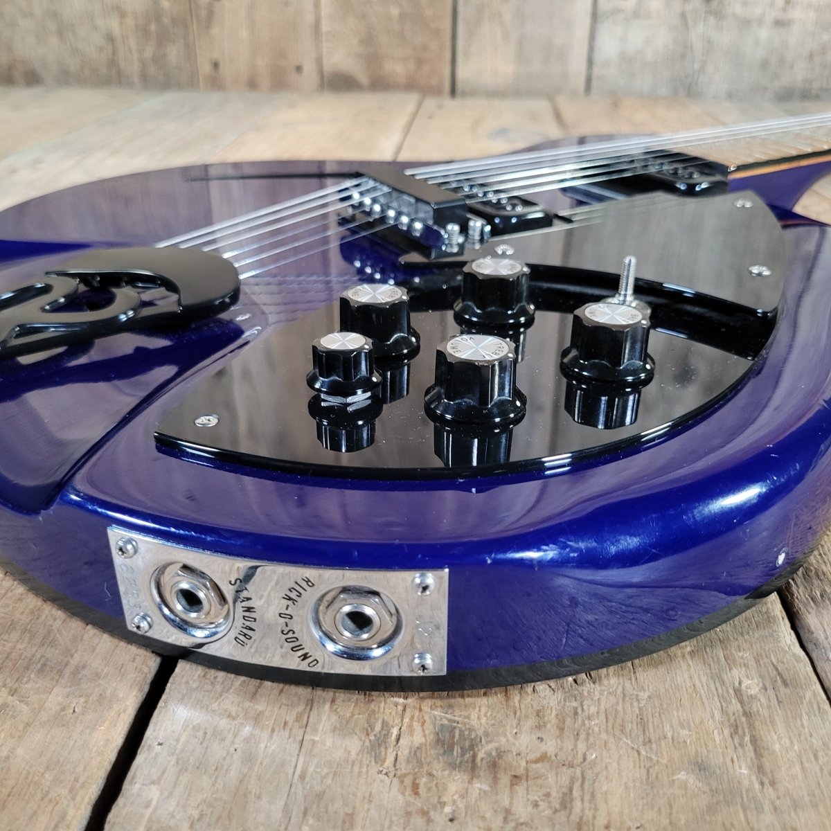 Rickenbacker 360 6 - String 1989 Midnight Blue w/ Original Case & Paperwork - Mahar's Vintage Guitars