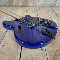 Rickenbacker 360 6 - String 1989 Midnight Blue w/ Original Case & Paperwork - Mahar's Vintage Guitars