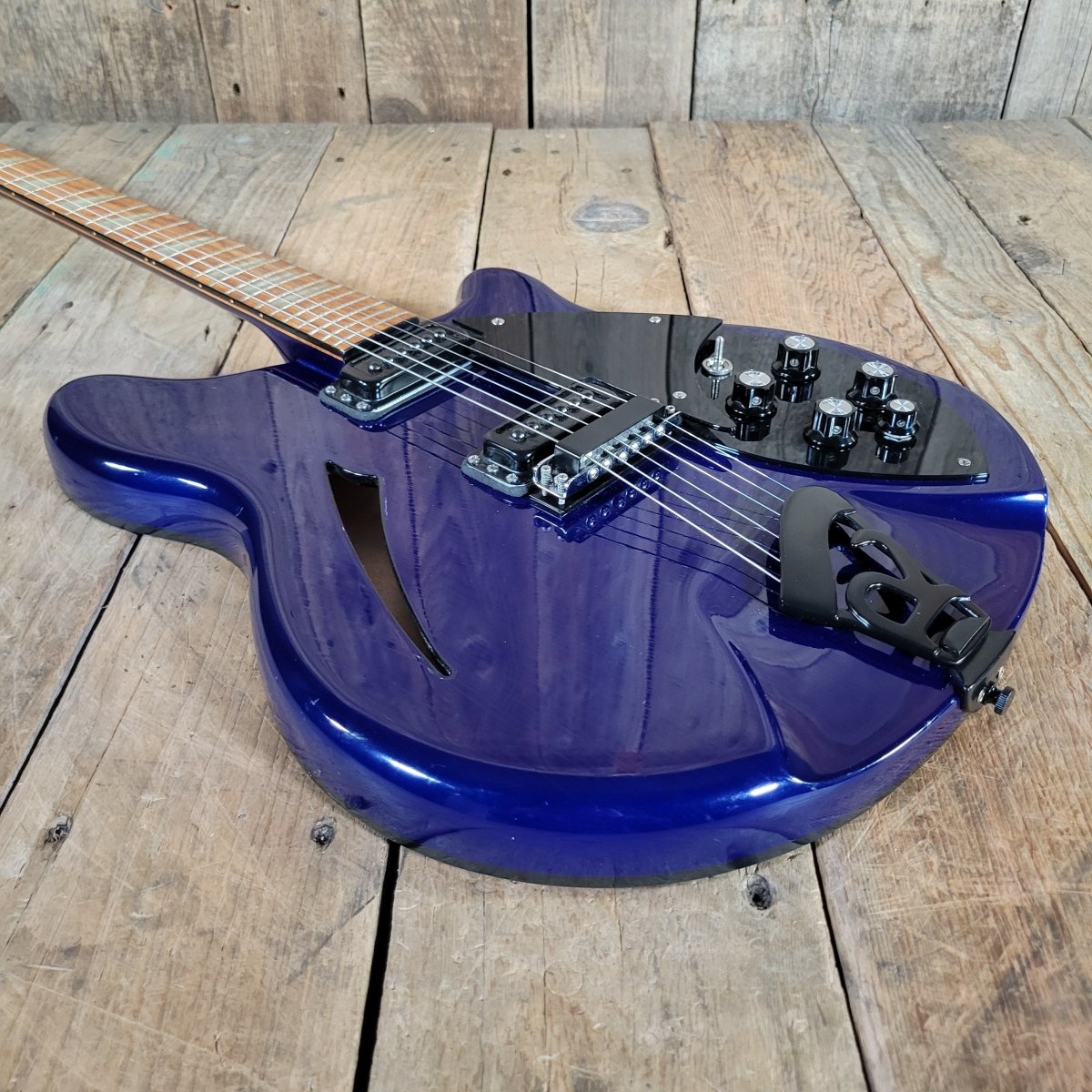 Rickenbacker 360 6 - String 1989 Midnight Blue w/ Original Case & Paperwork - Mahar's Vintage Guitars