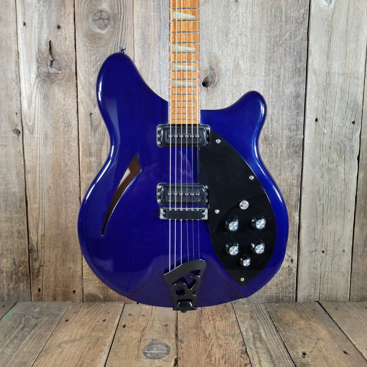 Rickenbacker 360 6 - String 1989 Midnight Blue w/ Original Case & Paperwork - Mahar's Vintage Guitars