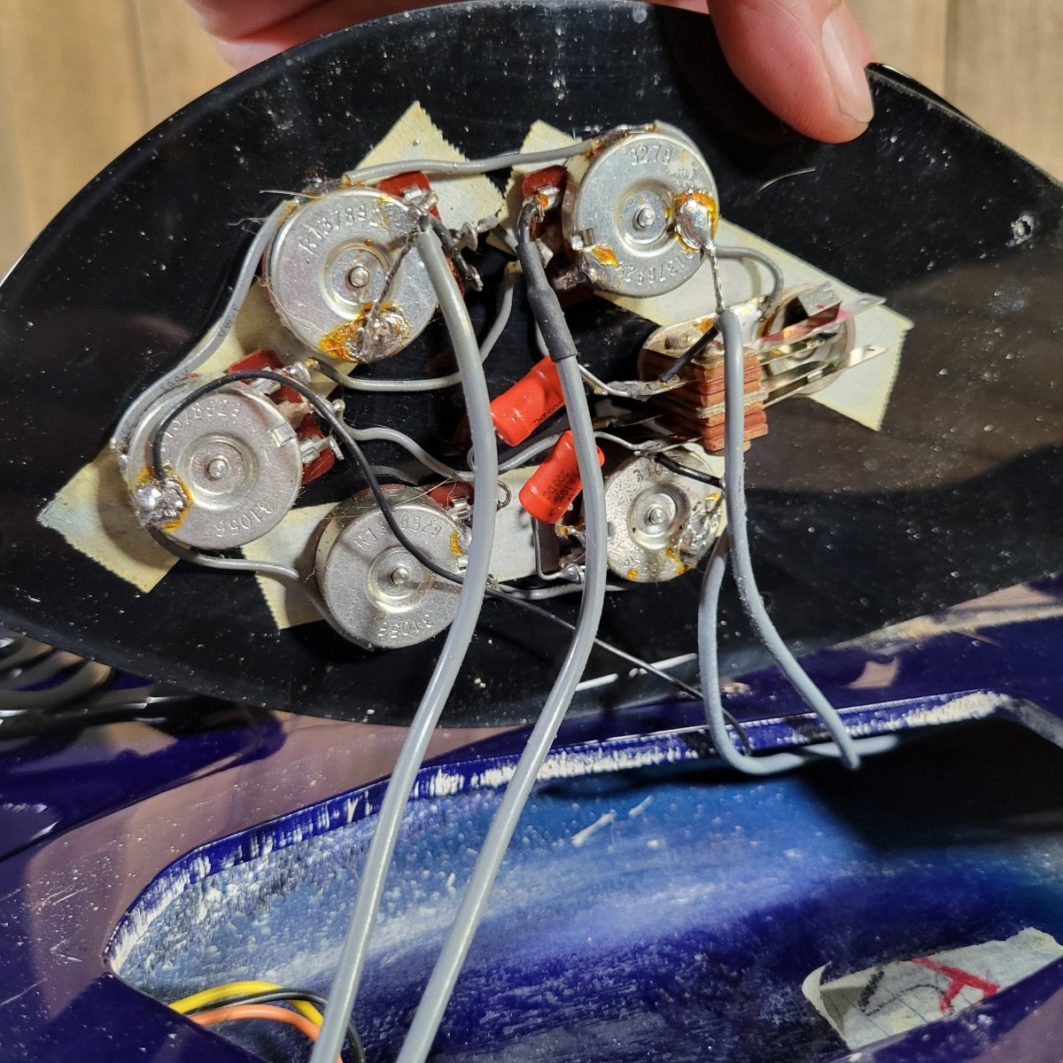 Rickenbacker 360 6 - String 1989 Midnight Blue w/ Original Case & Paperwork - Mahar's Vintage Guitars