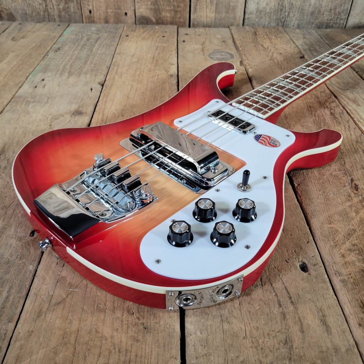Rickenbacker 4003 Bass Fireglo 2014 With Original Case & Paperwork Near Mint - Mahar's Vintage Guitars