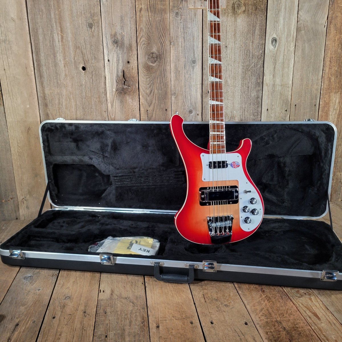Rickenbacker 4003 Bass Fireglo 2014 With Original Case & Paperwork Near Mint - Mahar's Vintage Guitars