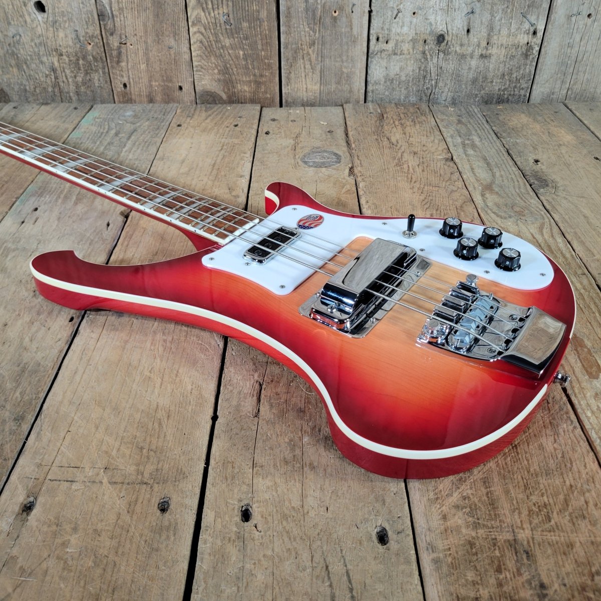 Rickenbacker 4003 Bass Fireglo 2014 With Original Case & Paperwork Near Mint - Mahar's Vintage Guitars
