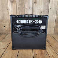 Roland Cube 30 Guitar Combo Amp – Versatile Modeling Amplifier with Built - In Effects - Mahar's Vintage Guitars