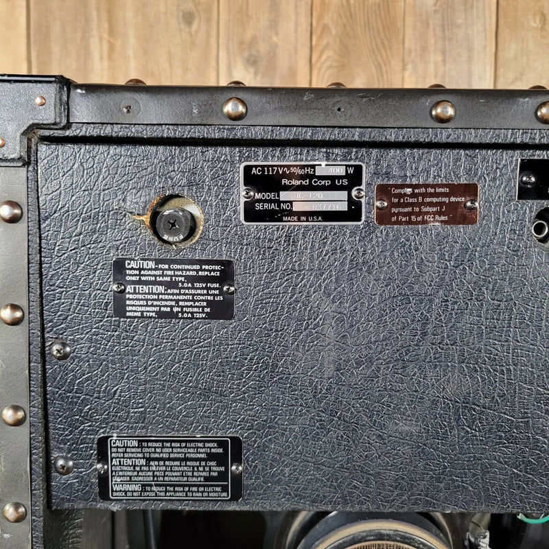 Roland Jazz Chorus 120 JC - 120 1987 - Mahar's Vintage Guitars