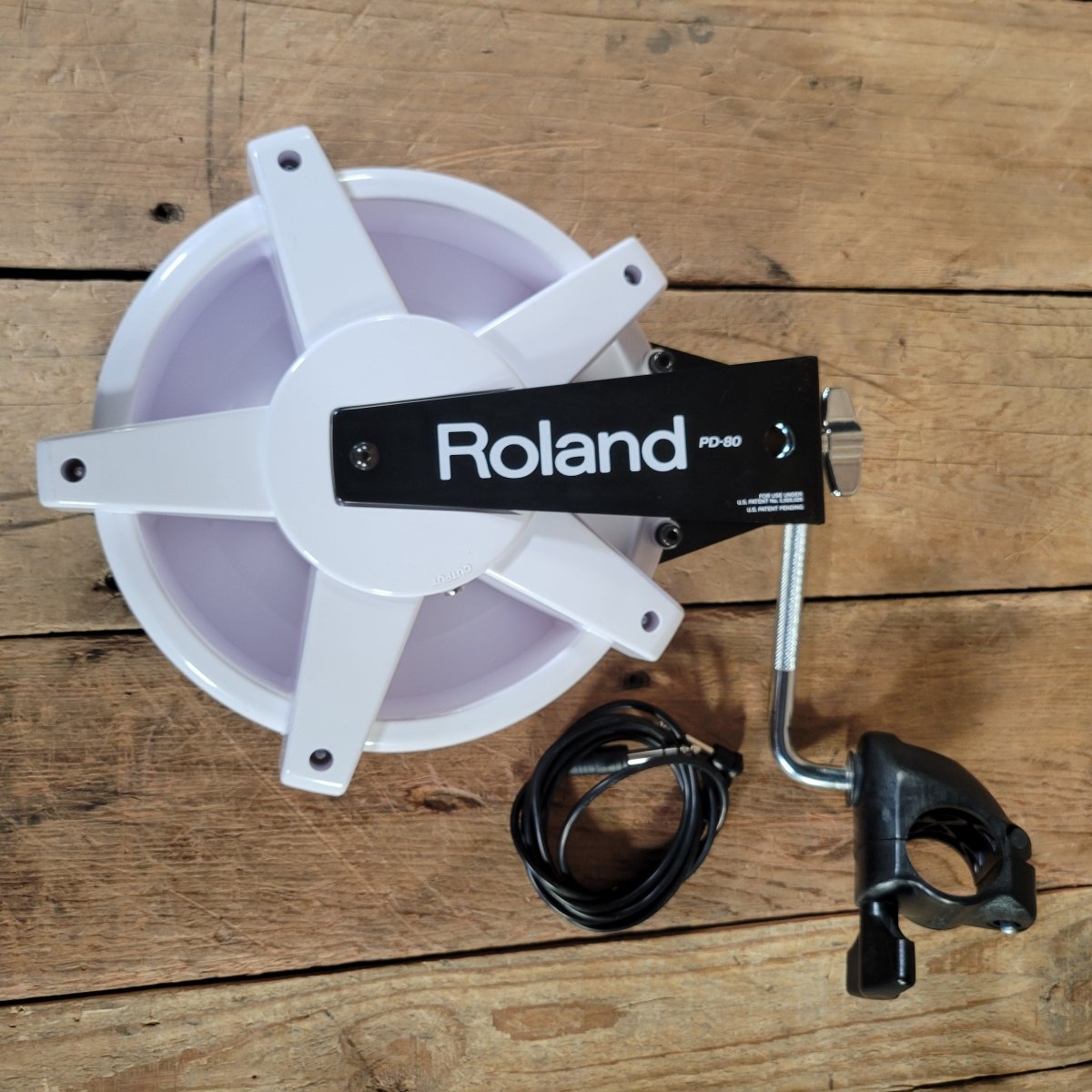 Roland PD - 80WT 8" V - Drum Mesh Pad with Mount & Cable PD - 80 - Mahar's Vintage Guitars