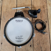 Roland PD - 80WT V Drum 8" Mesh Head Trigger W/ Cable & Mount - Mahar's Vintage Guitars