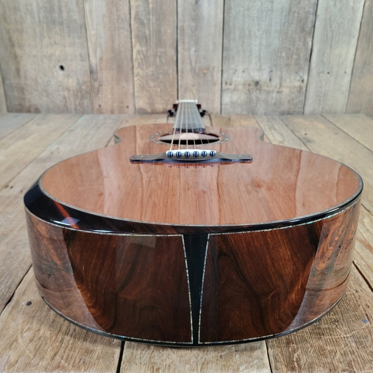 Ryan 2018 Nightingale Grand Soloist 150 Brazilian RW Redwood - Mahar's Vintage Guitars