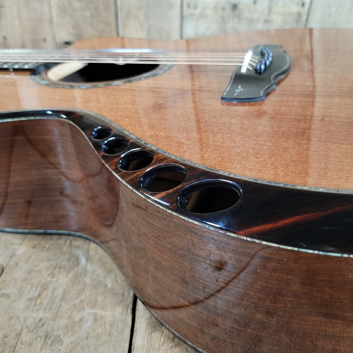 Ryan 2018 Nightingale Grand Soloist 150 Brazilian RW Redwood - Mahar's Vintage Guitars
