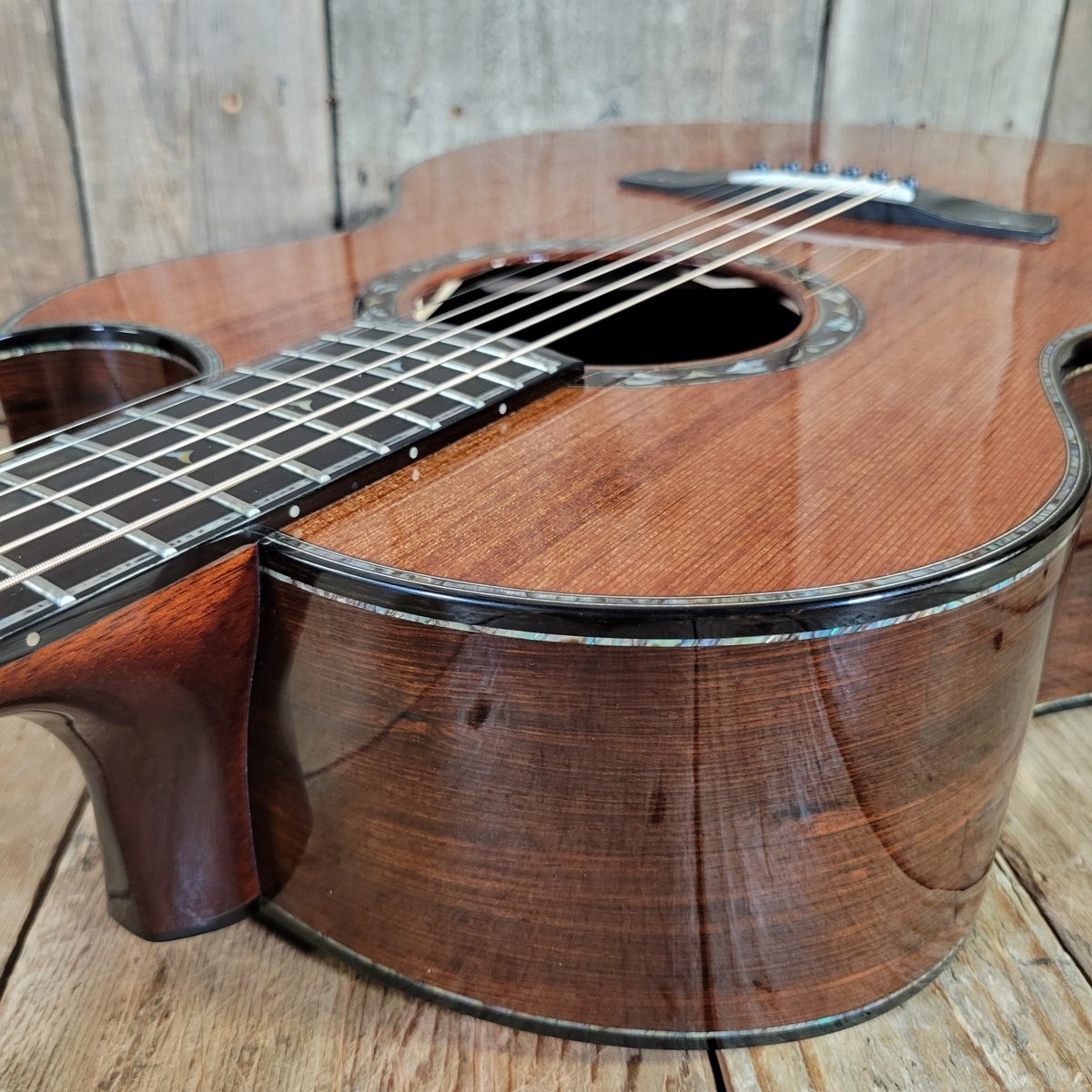 Ryan 2018 Nightingale Grand Soloist 150 Brazilian RW Redwood - Mahar's Vintage Guitars