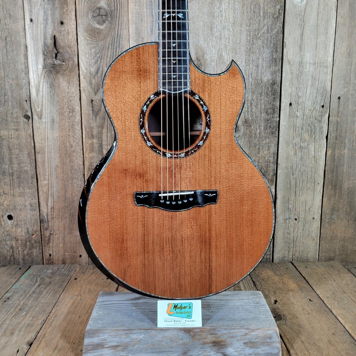 Ryan 2018 Nightingale Grand Soloist 150 Brazilian RW Redwood - Mahar's Vintage Guitars