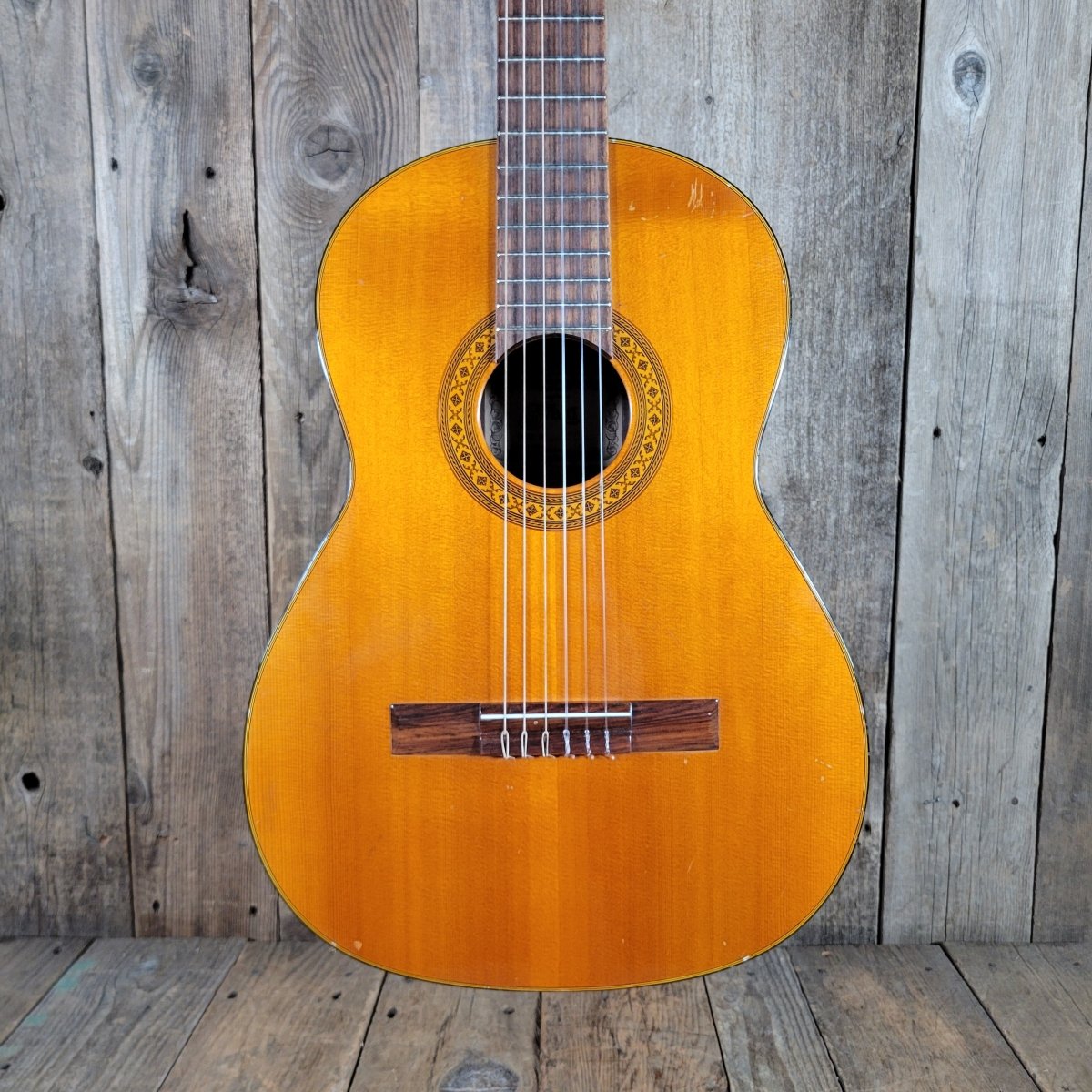 S. Yairi Classical Model 600 W/ Hard Case 1970s - Mahar's Vintage Guitars