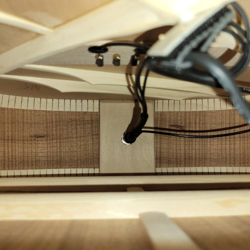 Santa Cruz 00 Cedar & AAAA Koa 2024 w/ K&K Trinity System Deep Body - Mahar's Vintage Guitars