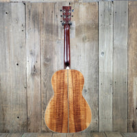 Santa Cruz 00 Cedar & AAAA Koa 2024 w/ K&K Trinity System Deep Body - Mahar's Vintage Guitars