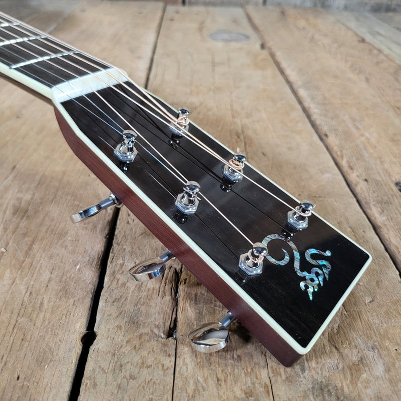 Santa Cruz 00 Cedar & AAAA Koa 2024 w/ K&K Trinity System Deep Body - Mahar's Vintage Guitars