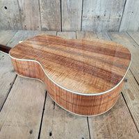 Santa Cruz 00 Cedar & AAAA Koa 2024 w/ K&K Trinity System Deep Body - Mahar's Vintage Guitars